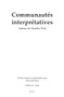 Communautés interprétatives (Autour de Stanley Fish) (French Edition) by Vincent Ferré, 9789004696068