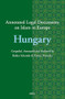Annotated Legal Documents on Islam in Europe: Hungary by Balázs Schanda, Ferenc Petruska, 9789004697379
