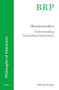 Hermeneutics: Understanding Educational Experience by Pádraig Hogan, 9789004724501