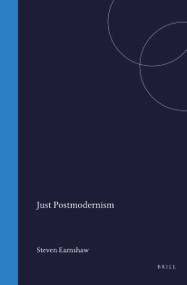 Just Postmodernism by Steven Earnshaw, 9789042002333