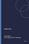 Subjectivity by Willem van Reijen, Willem G. Weststeijn, 9789042007284