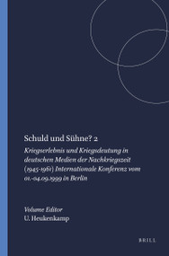Schuld und Sühne? 2 (German Edition) by Ursula Heukenkamp, 9789042014350