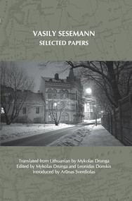 Selected Papers by Vasily Sesemann, Mykolas Drunga, Leonidas Donskis, 9789042028258