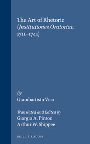 The Art of Rhetoric - 9789051839289 by Giambattista Vico