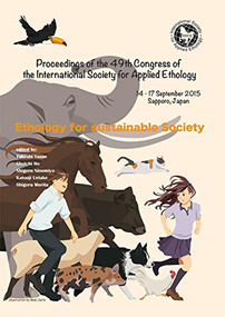 Proceedings of the 49th Congress of the International Society for Applied Ethology (Ethology for sustainable society) by Takeshi Yasue, Shuichi Ito, Shigeru Ninomiya, Katsuji Uetake, Shigeru Morita, 9789086862719
