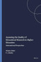 Assessing the Quality of Educational Research in Higher Education (International Perspectives) by Tina (A.C.) Besley, 9789087907068