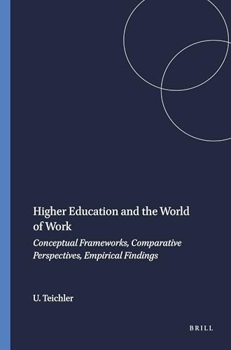 Higher Education and the World of Work (Conceptual Frameworks, Comparative Perspectives, Empirical Findings) by Ulrich Teichler, 9789087907549