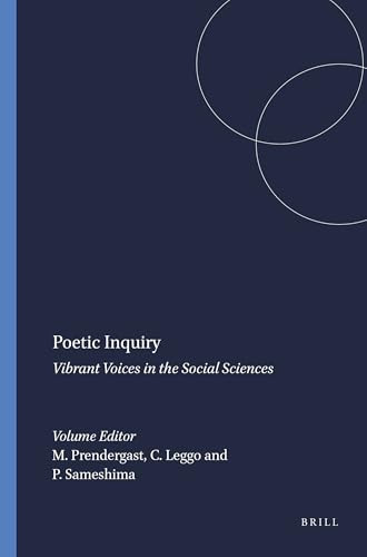 Poetic Inquiry (Vibrant Voices in the Social Sciences) by Monica Prendergast, Carl Leggo, Pauline Sameshima, 9789087909499
