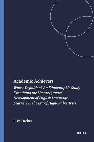 Academic Achievers by Pierre W. Orelus, 9789460912351