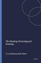 The Meaning of Learning and Knowing by Erik Jan van Rossum, Rebecca Hamer, 9789460912511