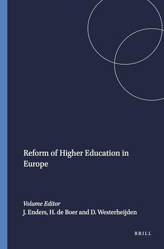 Reform of Higher Education in Europe by J. Enders, H.F. de Boer, D.F. Westerheijden, 9789460915536
