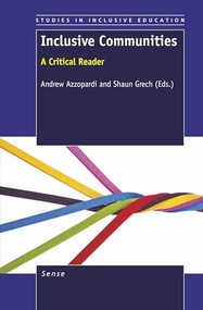 Inclusive Communities (A Critical Reader) by Andrew Azzopardi, Shaun Grech, 9789460918476