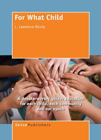 For What Child by L. Lawrence Riccio, 9789462095977