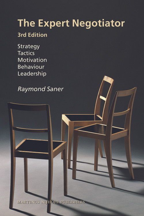 The Expert Negotiator (3rd Edition) by Raymond Saner, 9789004165021