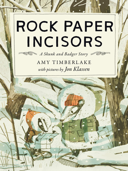 Rock Paper Incisors (A Skunk and Badger Story) - 9780316588416 by Amy Timberlake, Jon Klassen, 9780316588416