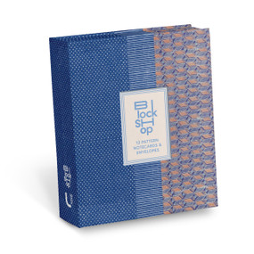 From the Block Shop Studio: 12 Pattern Notecards and Envelopes by Block Shop, 9781454964940