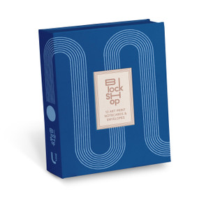 From the Block Shop Studio: 12 Art Print Notecards and Envelopes by Block Shop, 9781454964957