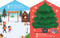 Christmas Countdown (25 Days of Sticker Activities; 300 Stickers + Advent Calendar) by Workman Publishing, 9781523535750