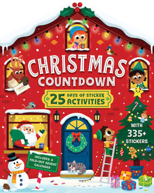 Christmas Countdown (25 Days of Sticker Activities; 300 Stickers + Advent Calendar) by Workman Publishing, 9781523535750