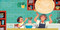 Puzzle-A-Story: Pizza Night! (A Puzzle Piece Board Book) by Margot Nicoletta, 9781523535972
