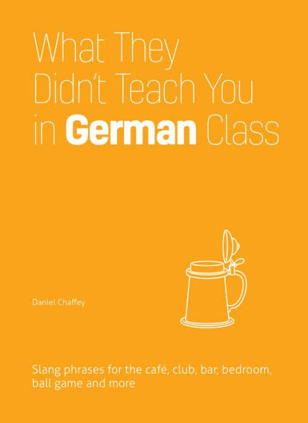 What They Didn't Teach You in German Class (Slang Phrases for the Cafe, Club, Bar, Bedroom, Ball Game and More) by Daniel Chaffey, 9781612436760