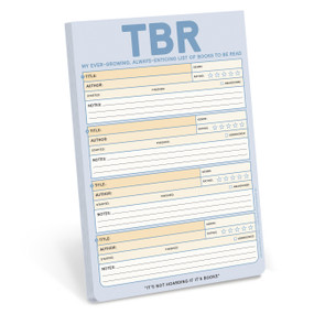 TBR (To Be Read) Knock Knock Pad by Knock Knock, 9781683496892
