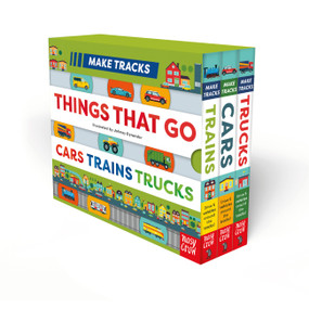 Make Tracks: Things That Go Boxed Set (Cars, Trains, Trucks) by Johnny Dyrander, 9798887773421