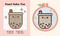 Smoko Friends Cross-Stitch Kit (Includes 4 Patterns) by Sosae Caetano, Dennis Caetano, 9798894142487