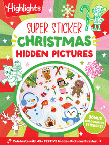 Super Sticker Christmas Hidden Pictures by Highlights, 9781639626427
