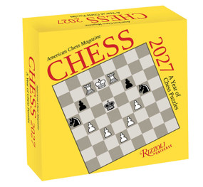 Chess 2027 Day-to-Day Calendar (A Year of Chess Puzzles) by American Chess Magazine, 9780789349033
