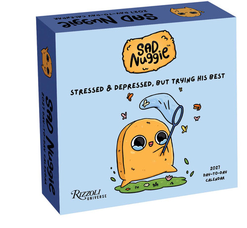 Sad Nuggie 2027 Day-to-Day Calendar (Stressed & Depressed, But Trying His Best) by Sad Nuggie, Anastasia Sevastyanova, 9780789349088