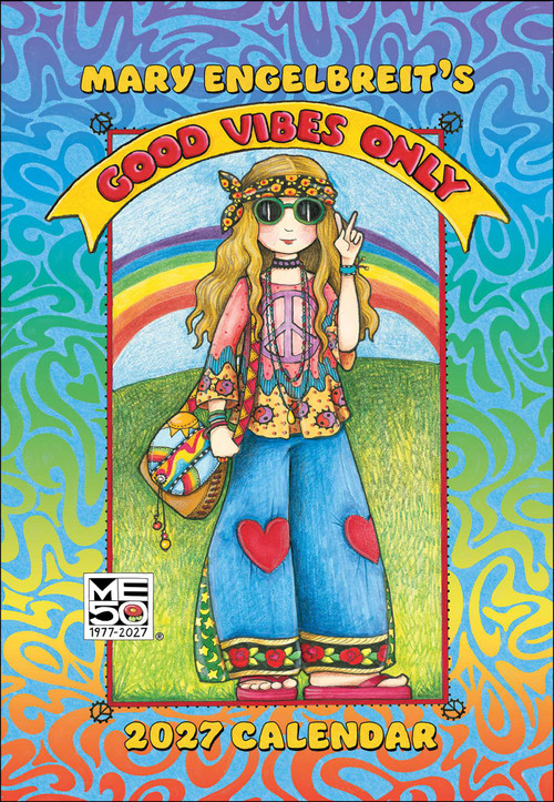 Mary Engelbreit's Good Vibes Only 2027 Monthly Pocket Planner Calendar by Mary Engelbreit, 9798881606503