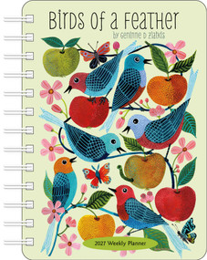 Birds of a Feather 2027 Weekly Planner Calendar by Geninne D Zlatkis, 9798881607166