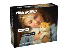 Punk History 2027 Day-to-Day Calendar (Classical Art, Modern Attitude) by Kate Roberts, 9798881607722