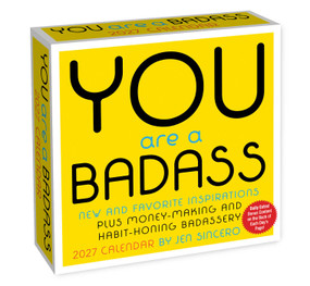 You Are a Badass 2027 Day-to-Day Calendar by Jen Sincero, 9798881607968