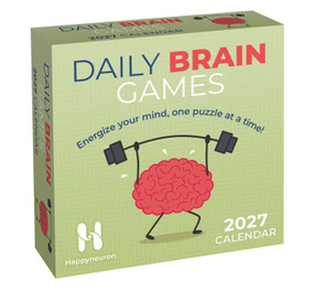 Daily Brain Games 2027 Day-to-Day Calendar (Energize your mind, one puzzle at a time!) by Happyneuron, 9798881608309