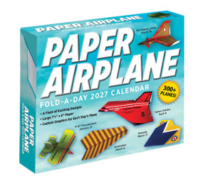 Paper Airplane 2027 Fold-A-Day Calendar by Kyong Lee, David Mitchell, 9798881608446