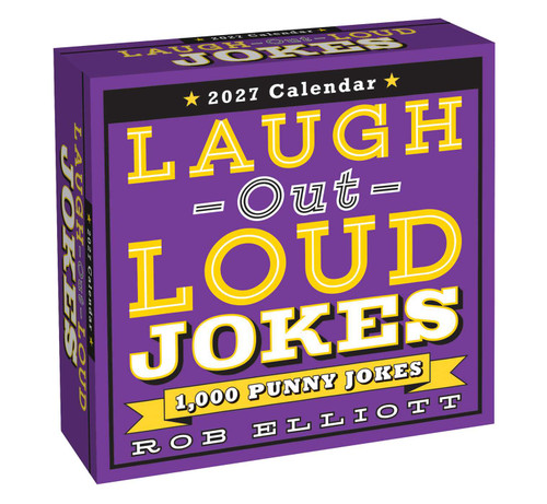 Laugh-Out-Loud Jokes 2027 Day-to-Day Calendar (1,000 Punny Jokes) by Rob Elliott, 9798881609139