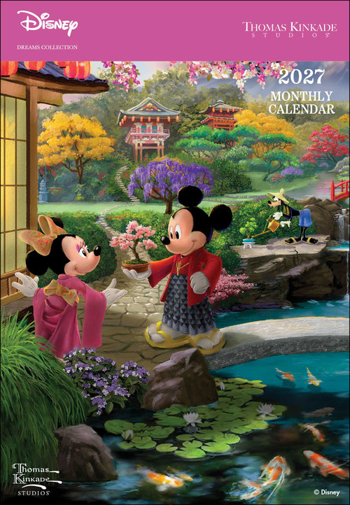 Disney Dreams Collection by Thomas Kinkade Studios 2027 Monthly Pocket Planner by Thomas Kinkade, Thomas Kinkade Studios, 9798881609450