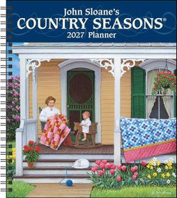 John Sloane's Country Seasons® 12-Month 2027 Monthly/Weekly Planner Calendar by John Sloane, 9798881610609