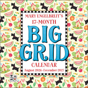 Mary Engelbreit's 2026-2027 17-Month Big Grid Wall Planner Calendar by Mary Engelbreit, 9798881610616