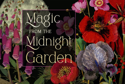Magic from the Midnight Garden (Dark Beauty, Mystery, and Wisdom (36 Full-Color, Gilt-Edged Cards)) by Red Wheel/Weiser, 9781590035948