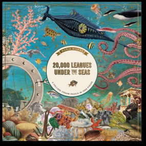 20,000 Leagues Under the Seas (square box format) (A 1000 piece Jigsaw Puzzle Inspired by Jules Verne's Classic Adventure) by Maria Rivans, 9781837761302
