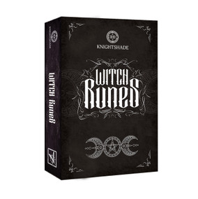 Witch Runes ((27 Runes, Casting Mat, and Guidebook)) by Katherine Rose Knight, Jason Knight, 9781968185626