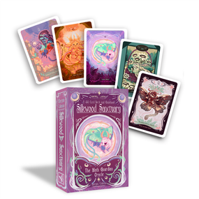 The Silkwood Sanctuary (A Moth Guardian Oracle (44 Full-Color Cards and 112-Page Guidebook)) by Morgan Colonna, 9781968185633