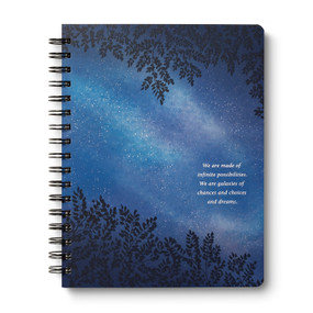 Spiral Notebook: We Are Made of Infinite Possibilities by COMPENDIUM, 9781966077077