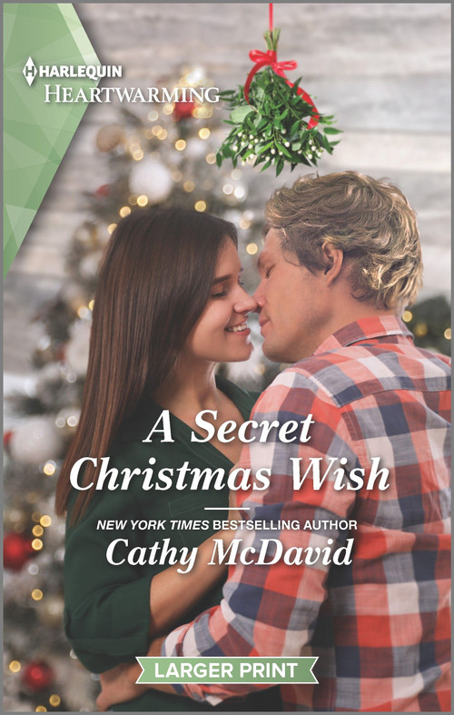 A Secret Christmas Wish (A Clean Romance) by Cathy McDavid, 9781335426475