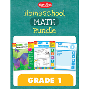 Homeschool Math Bundle, Grade 1 by Evan-Moor Educational Publishers, 9781629389080