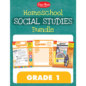 Homeschool Social Studies Bundle, Grade 1 by Evan-Moor Educational Publishers, 9781629389103