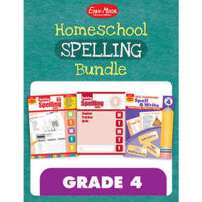 Homeschool Spelling Bundle, Grade 4 by Evan-Moor Educational Publishers, 9781629389301